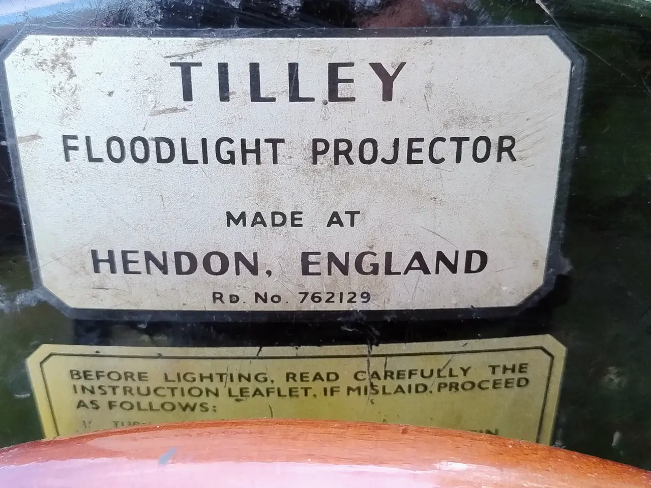 Billede 5 - Vintage Tilley Floodlight Projector projektør lamp