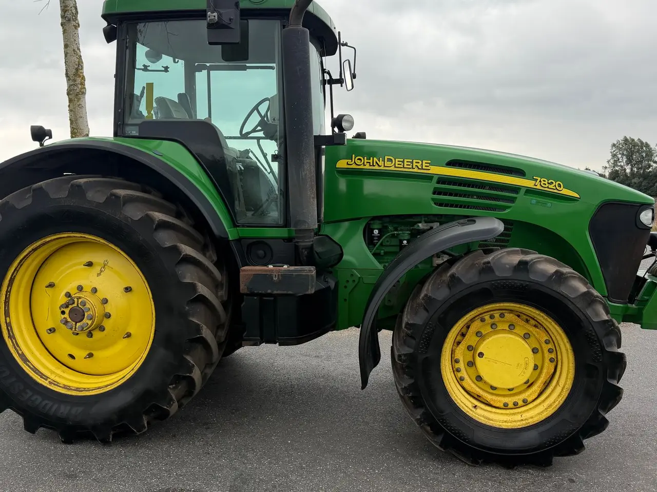 Billede 4 - John Deere 7820 Fin brugt traktor med Hitchkrog, TLS affjedret foraksel mm