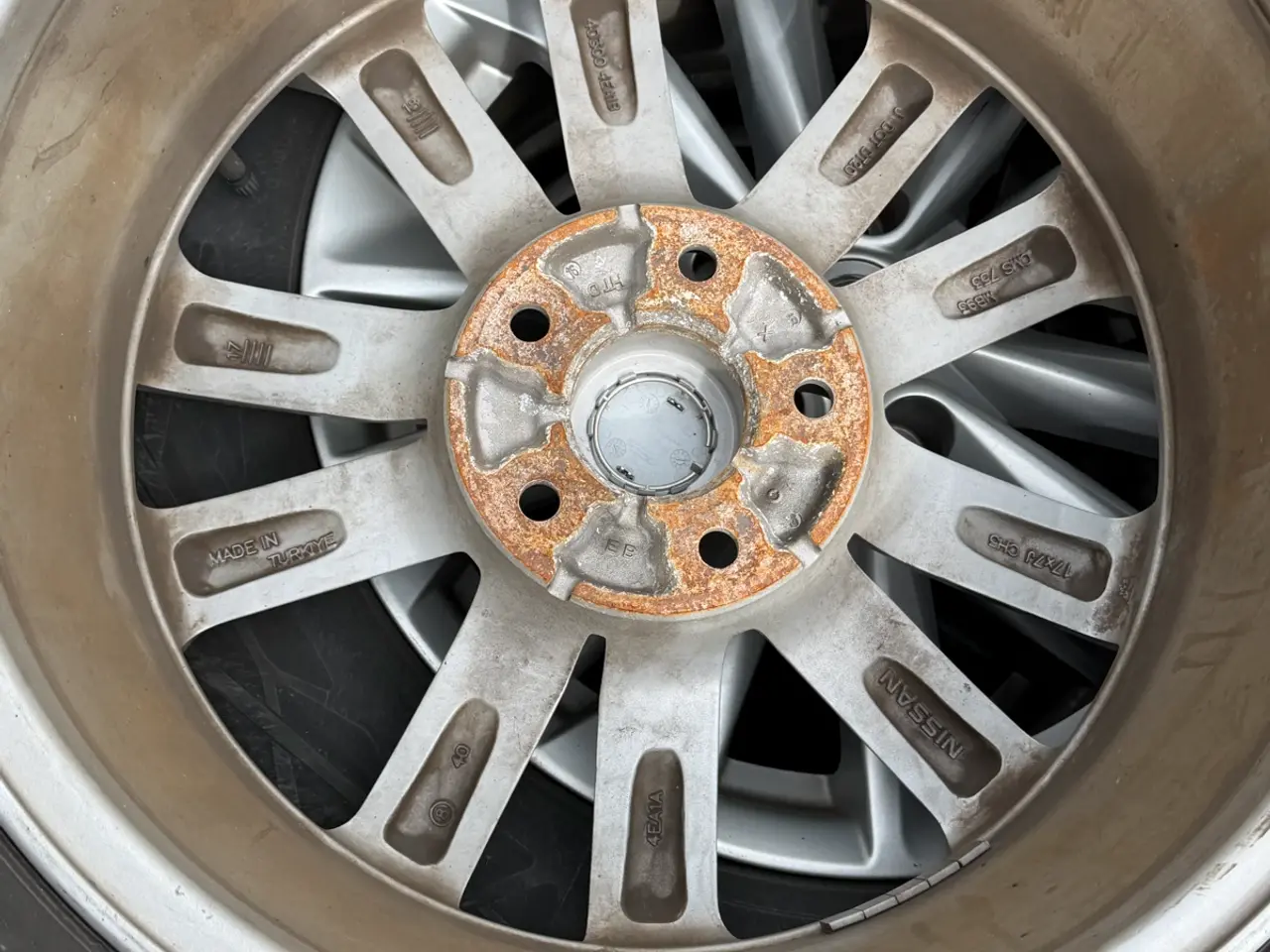 Billede 7 - Nissan Qashqai alufælge med dæk til salg