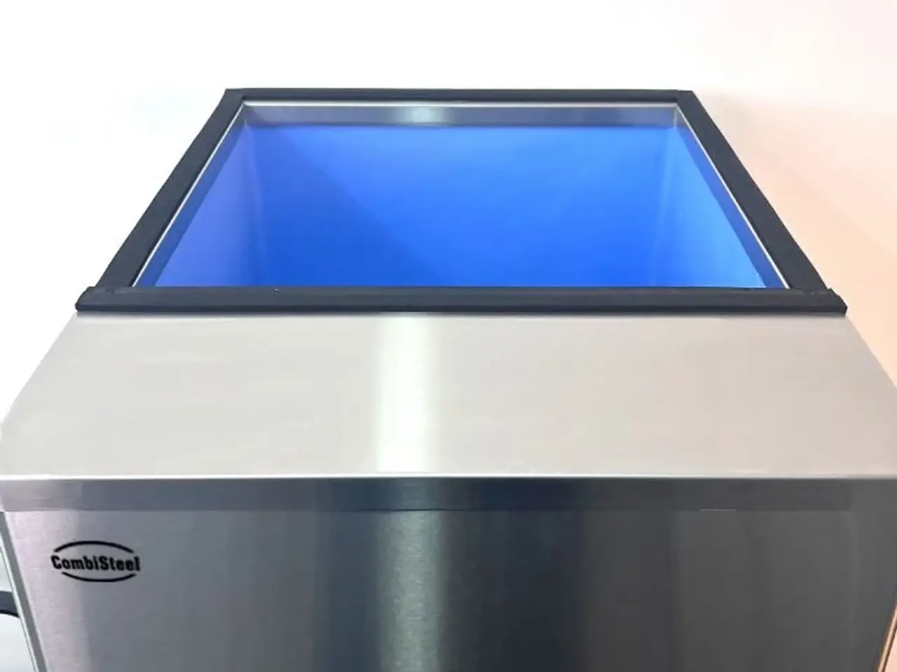 Billede 3 - Isdispenser i rustfrit stål – 60 kg kapacitet
