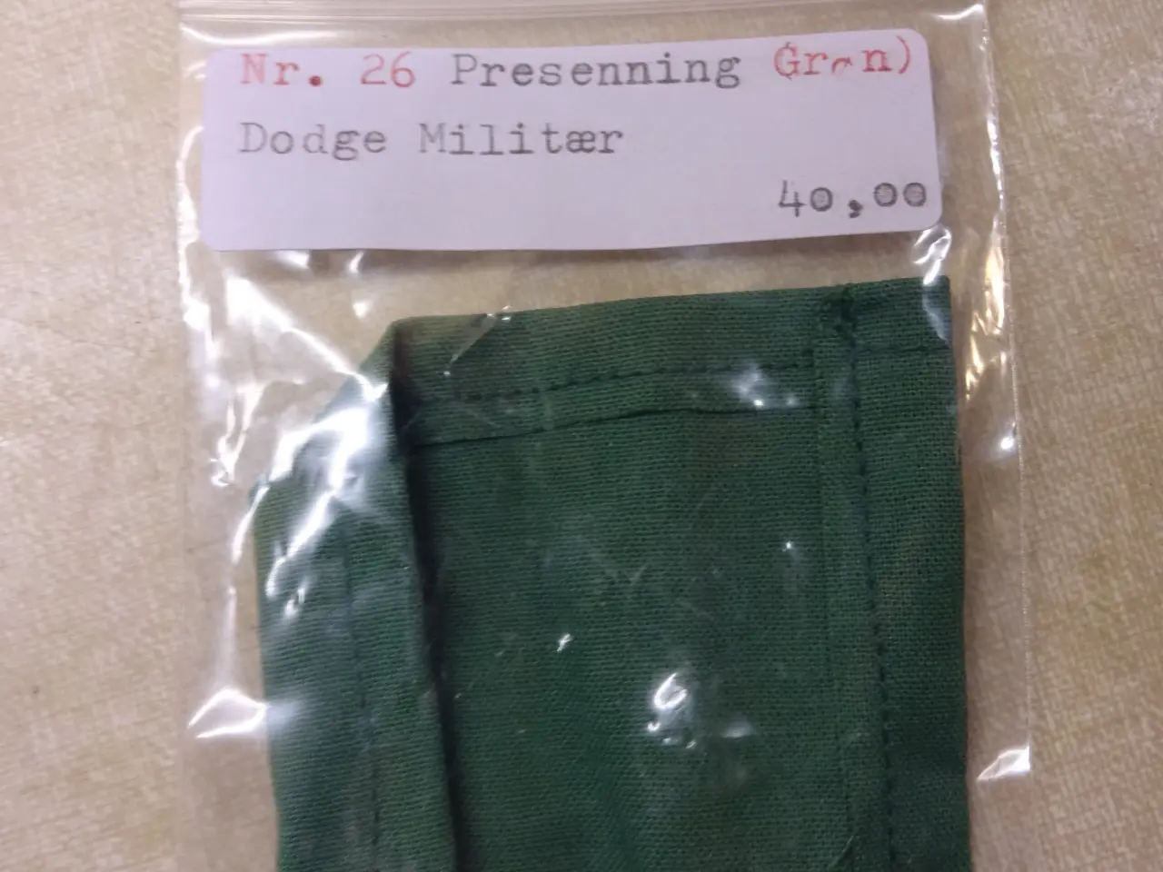 Billede 1 - Presenning til Dodge Militær