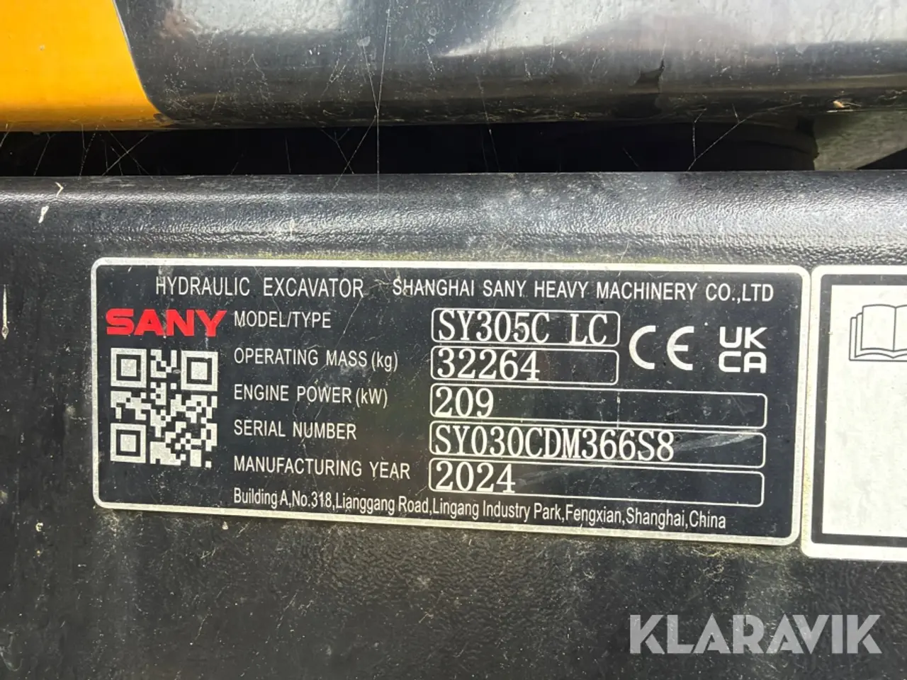 Billede 5 - Gravemaskine Sany SY305C lc 30 tons