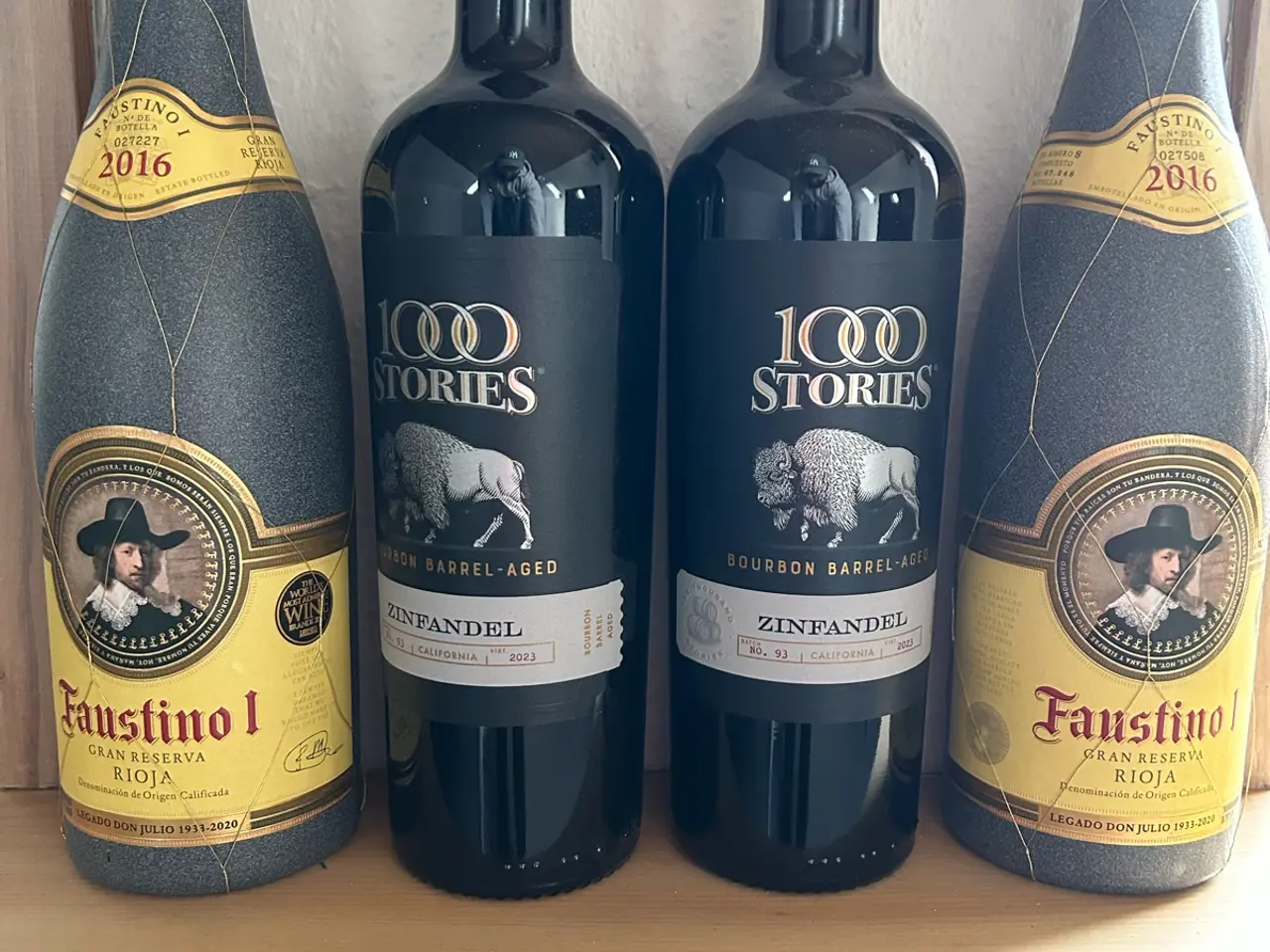 Billede 1 - Faustino 1 og 1000 storie rødvine