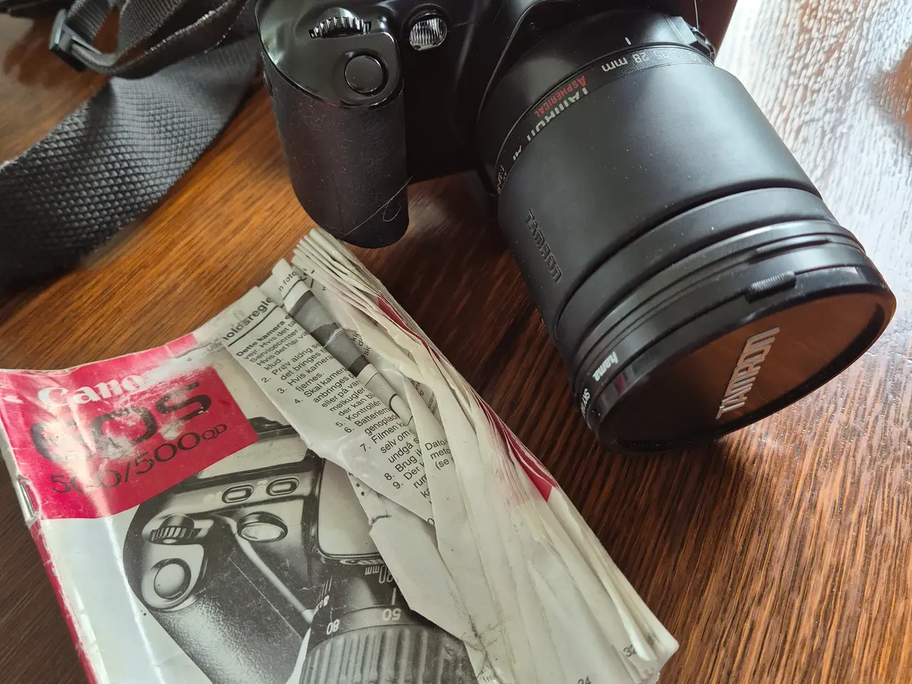 Billede 1 - Canon EOS500 med taske og fod