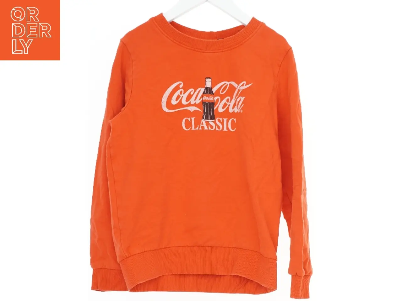 Billede 1 - Orange Coca Cola sweatshirt fra LMTD (str. 140)