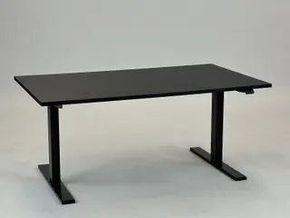 Linak Hæve/sænkebord – Sort 140x80 cm