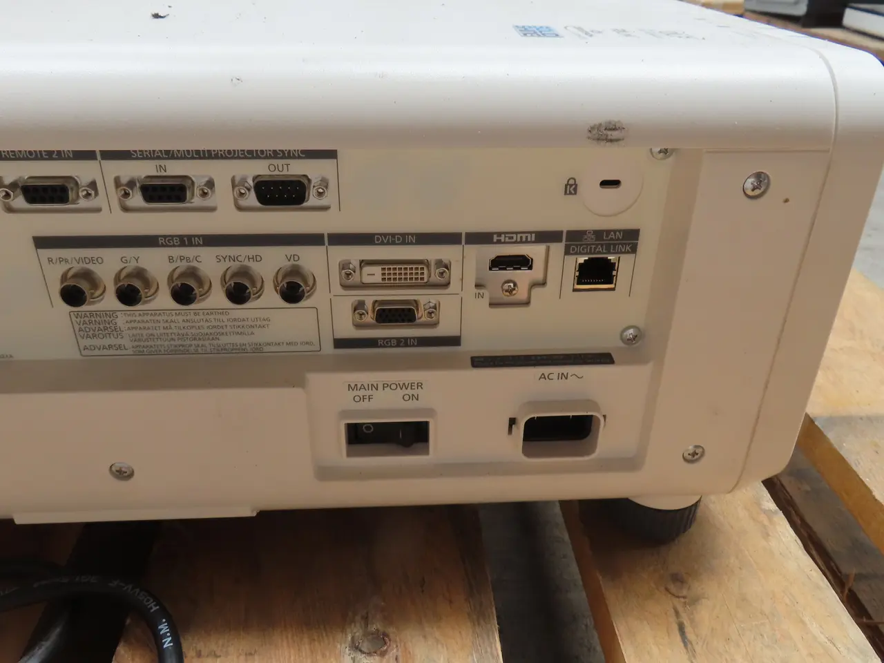 Billede 8 - Projektor PANASONIC PT-RZ970