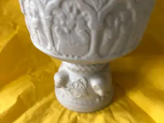 Keramik døbe font
