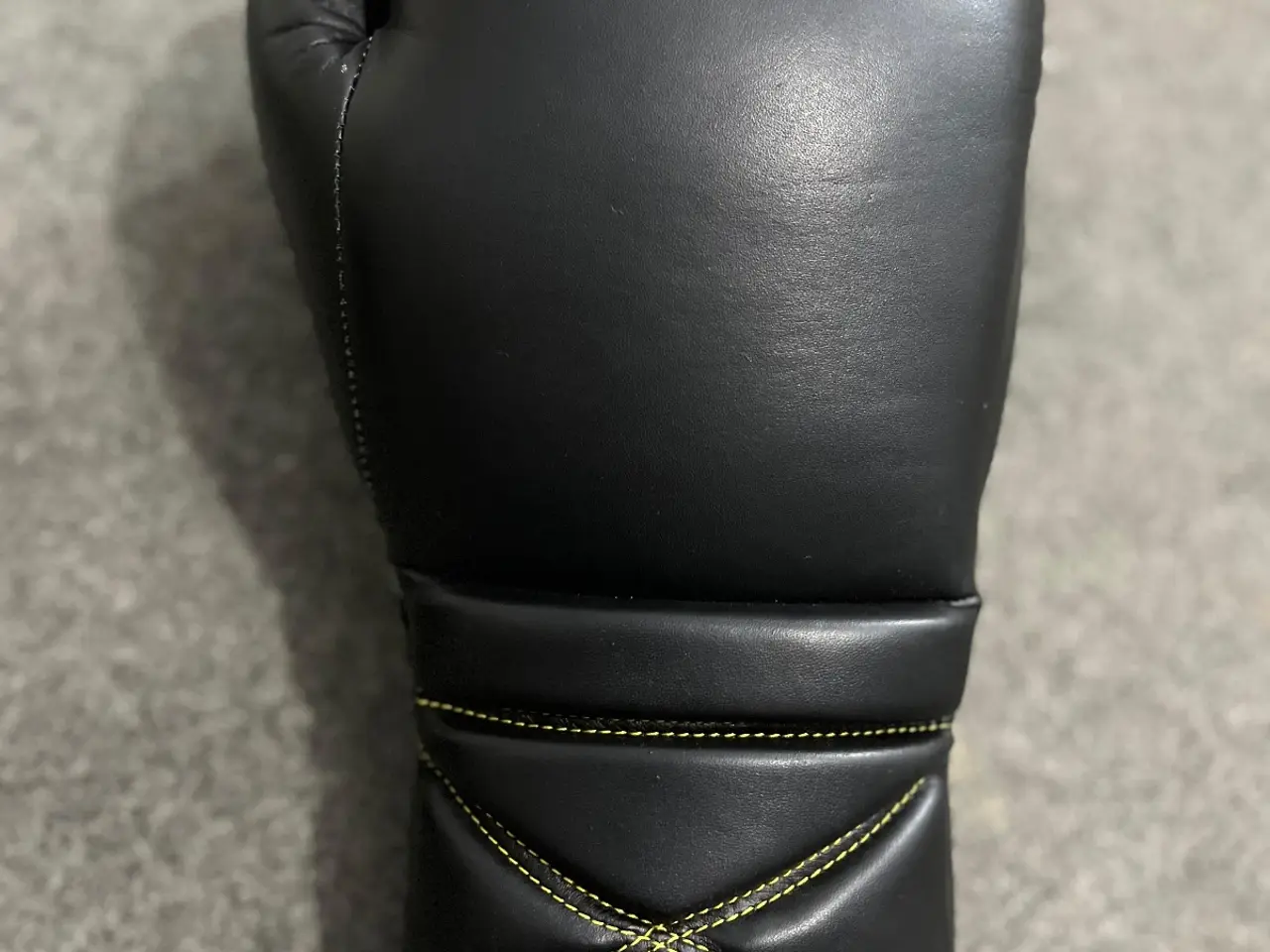 Billede 4 - Black Boxing Gloves Genuine Cowhide Leather