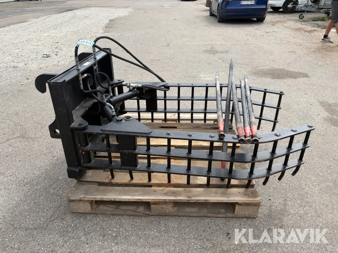 Billede 4 - Hydraulisk JST M Halmsamler