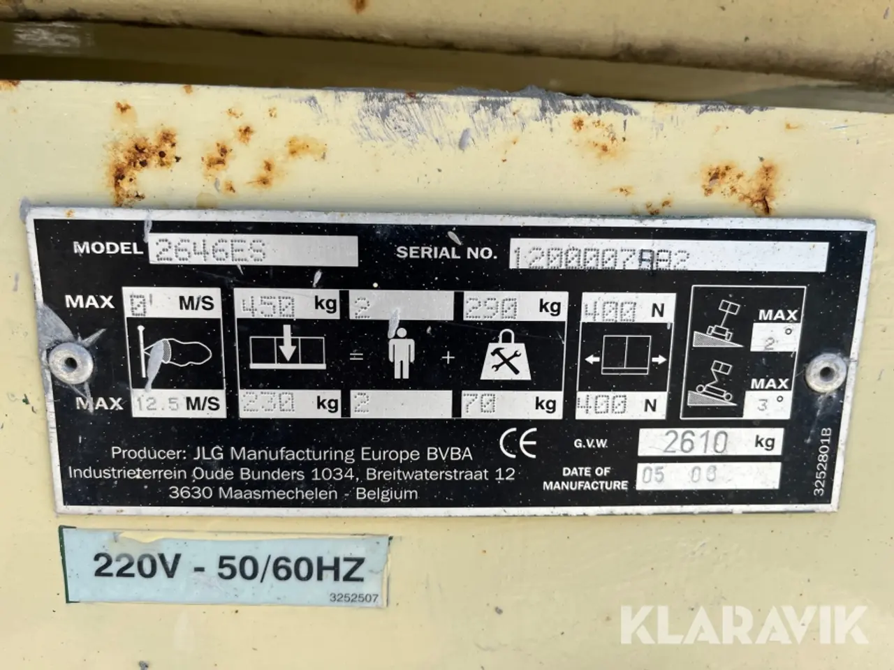Billede 9 - Sakselift JLG 2646ES