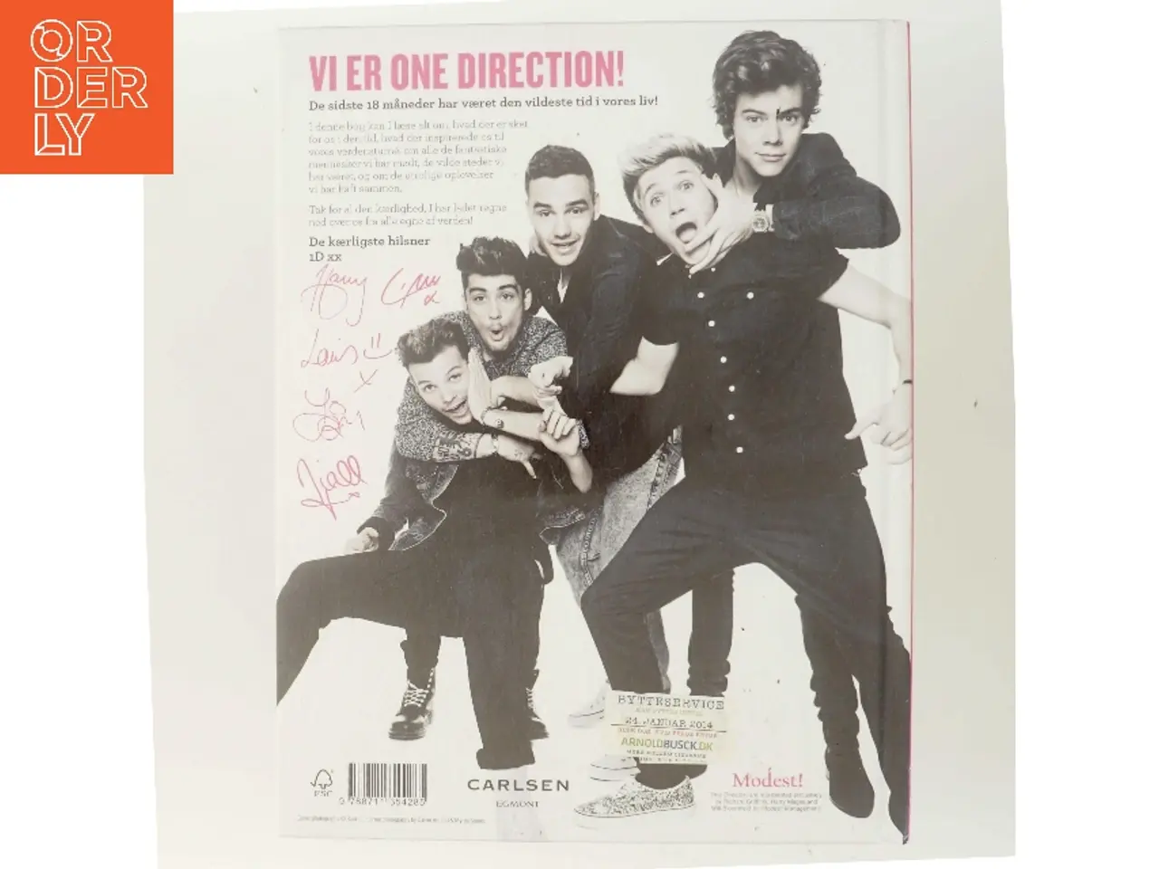 Billede 3 - Where we are : vores band, vores historie af One Direction (Bog)