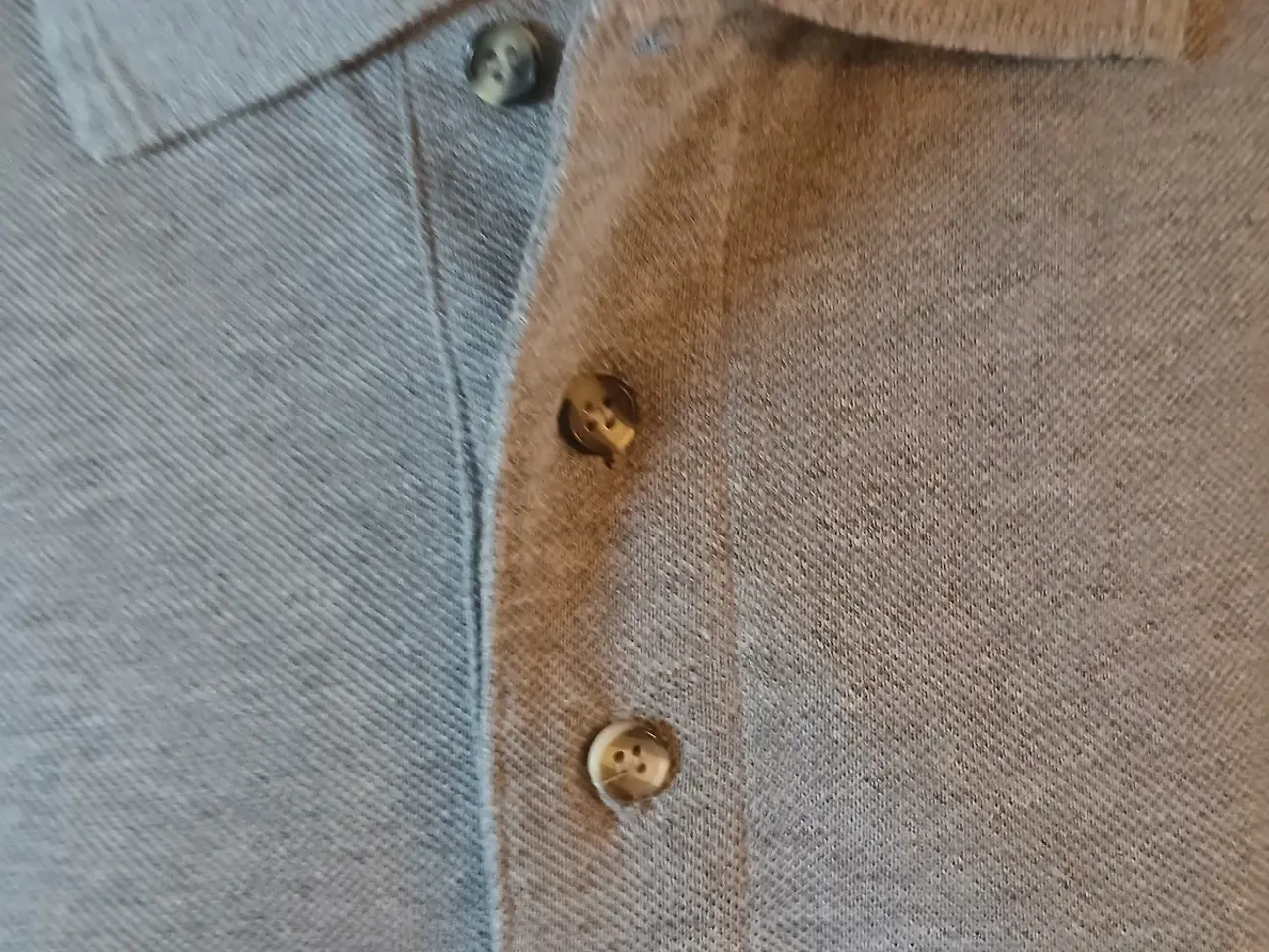 Billede 4 - Grå Polo T-shirt str L