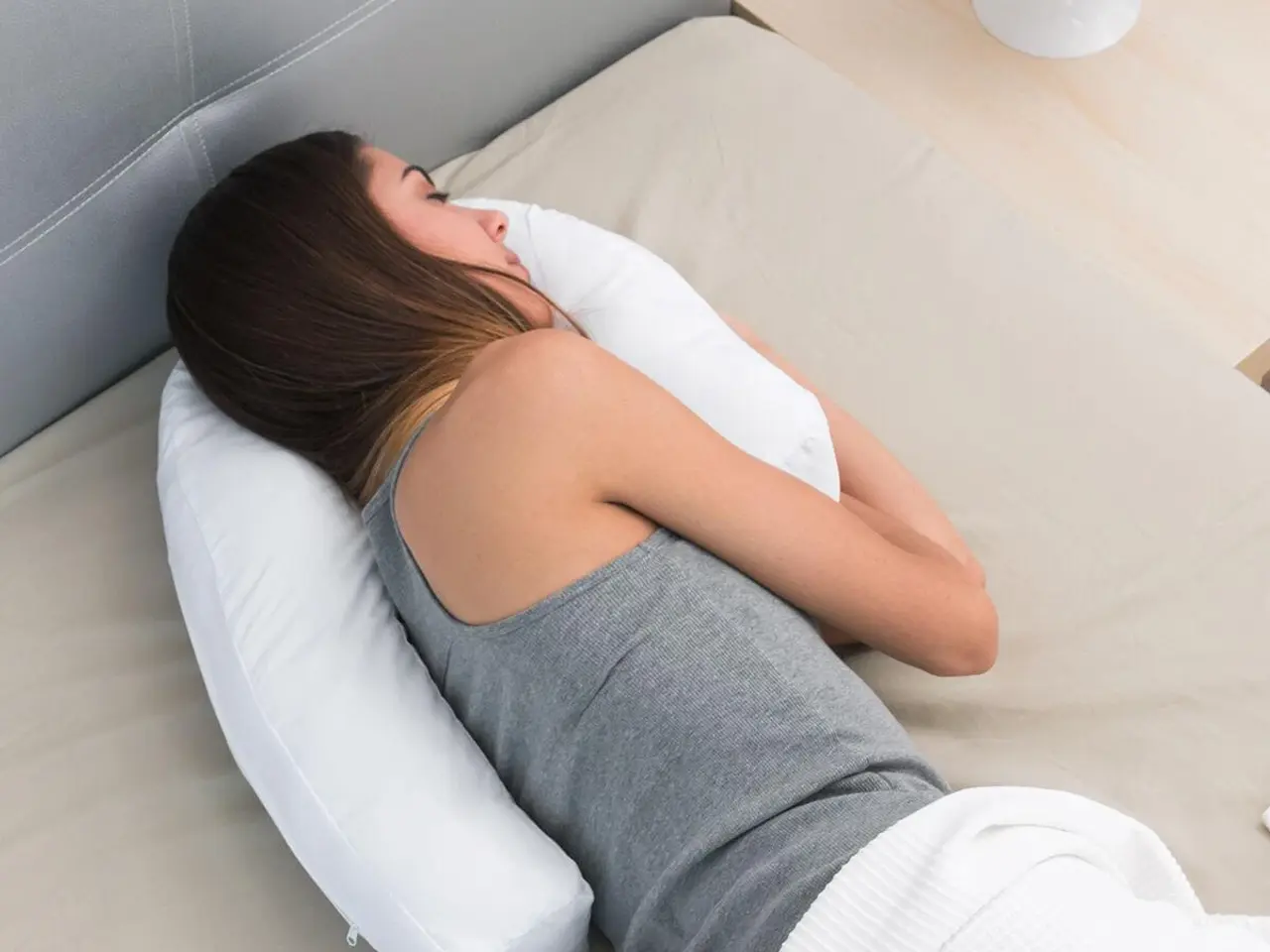 Billede 5 - Graviditetspude U-form - Slupill, hvid