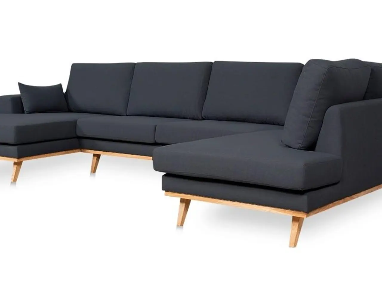 Billede 2 - Simone U-sofa venstrevendt - koksgrå Inari 95