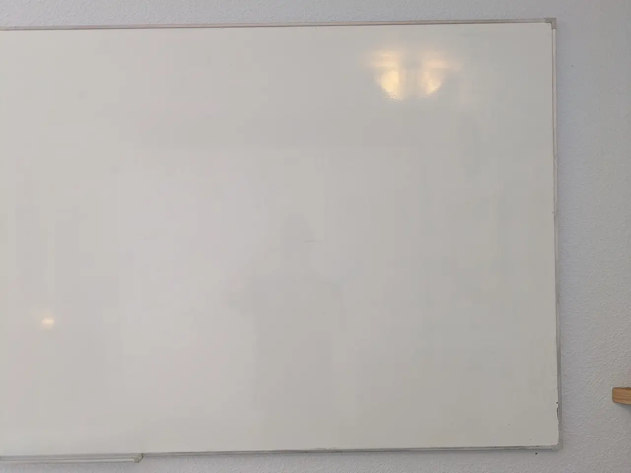 Billede 1 - Pæn stor Whiteboard tavle