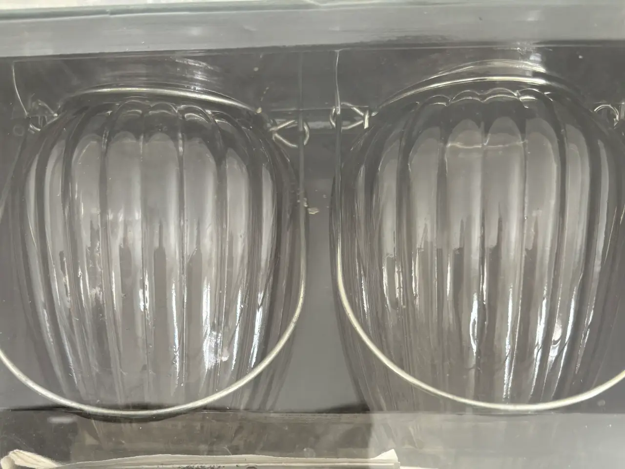 Billede 2 - Fyrfadsglas 2 stk
