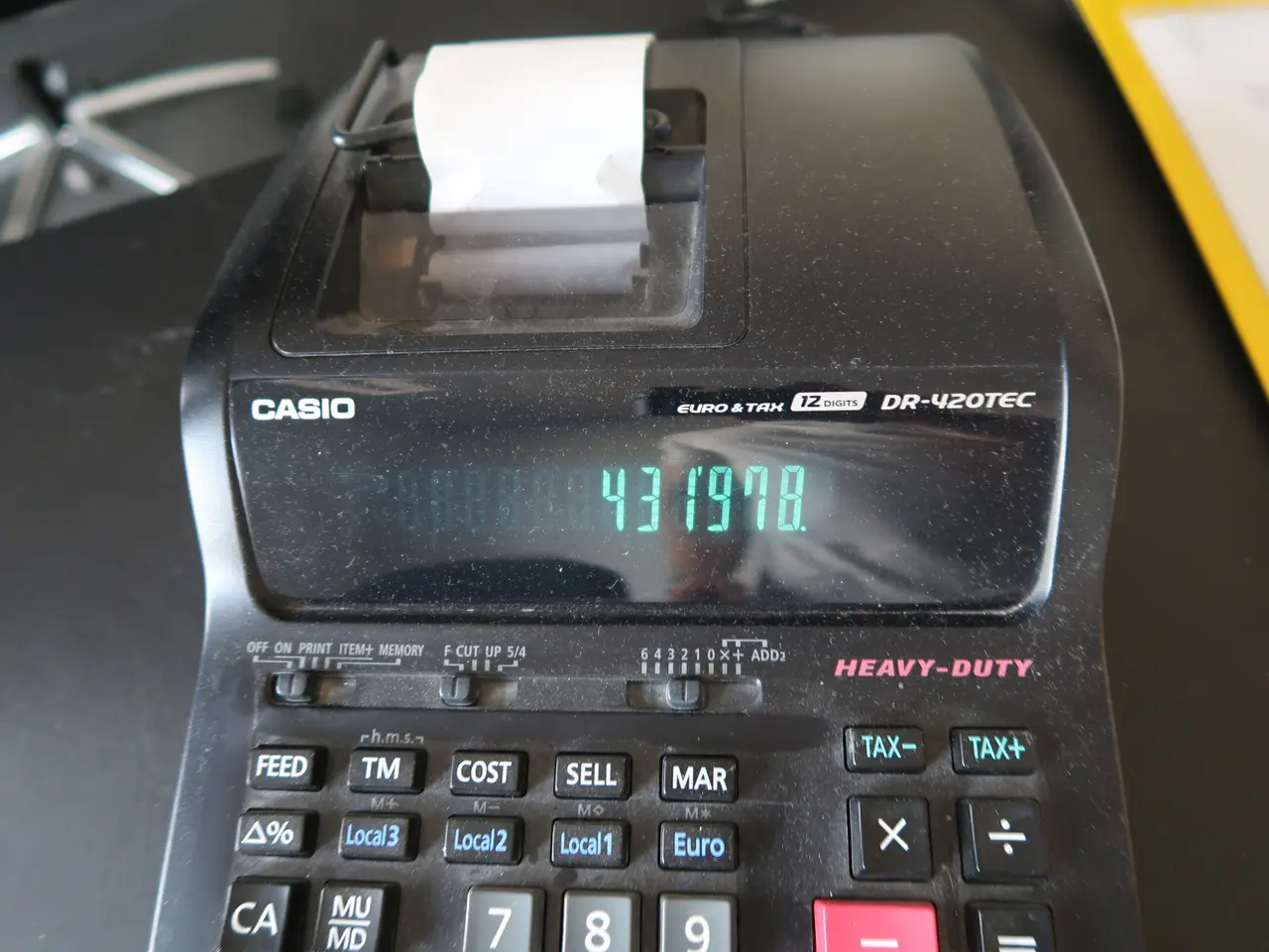 Billede 2 - Lommeregner CASIO DR-420TEC