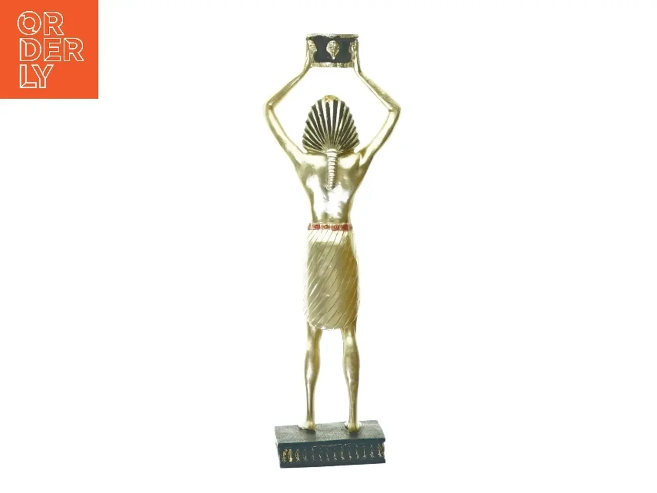 Billede 2 - Egyptisk figur (str. 26 x 7 cm)