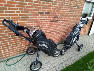 2 golfsæt dame og herre Callaway Big Bertha