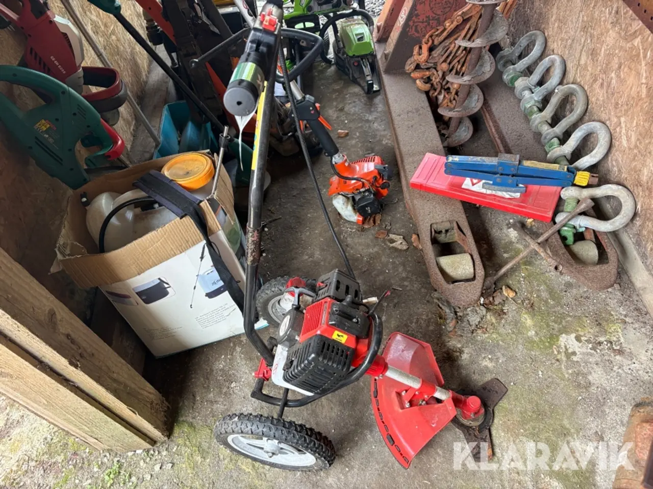 Billede 8 - Blandet lot havemaskiner - stort lot
