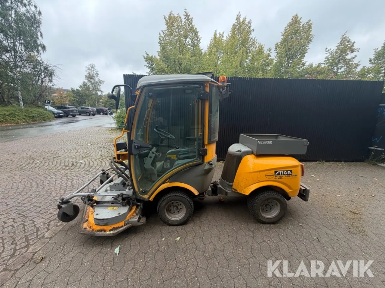 Billede 12 - Redskabsbærer Stiga Titan 740 DCR 4WD inkl. rotorklipper