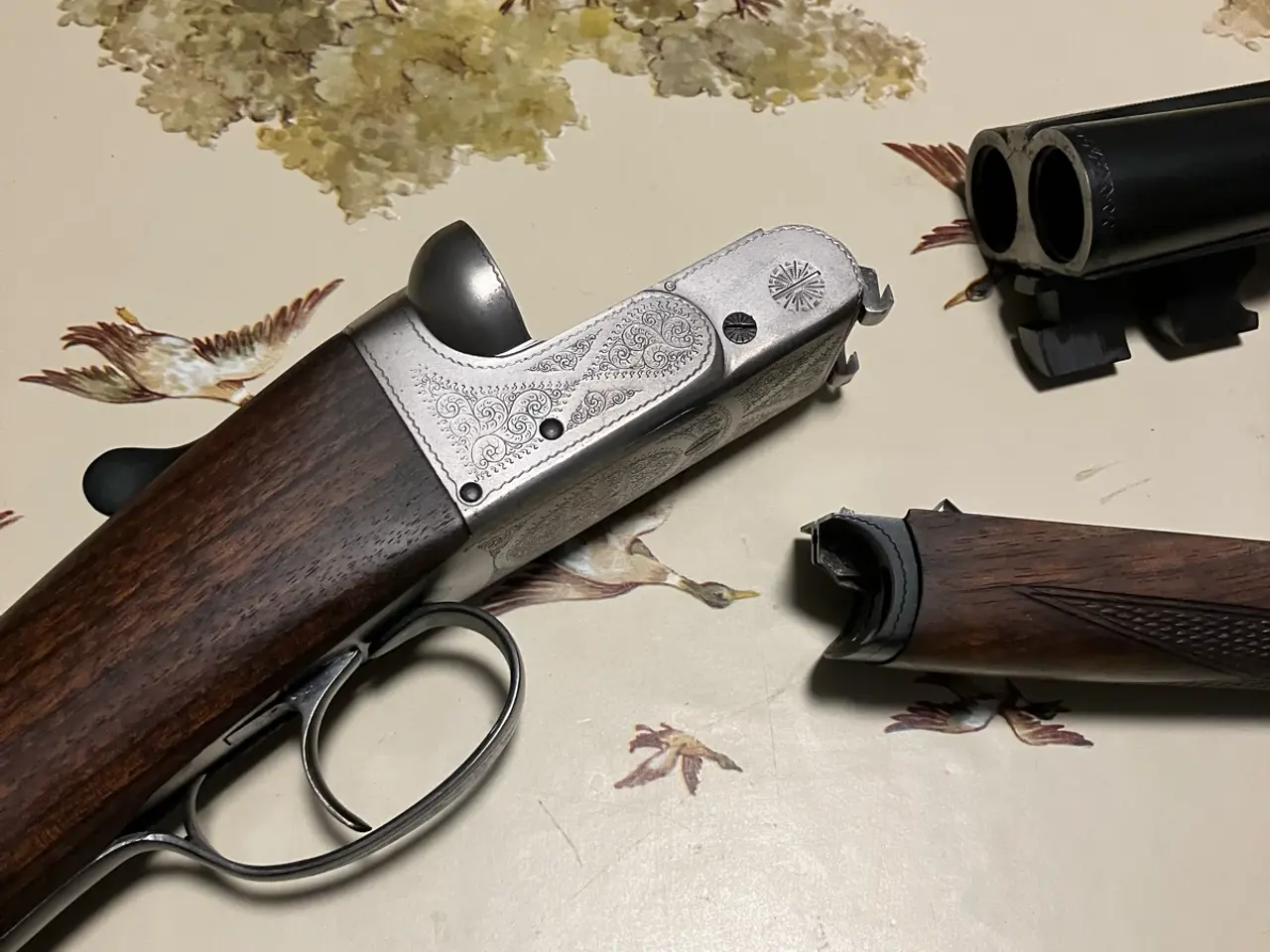 Billede 3 - Ugartechea S/S 12/70 – single trigger – stålhagl