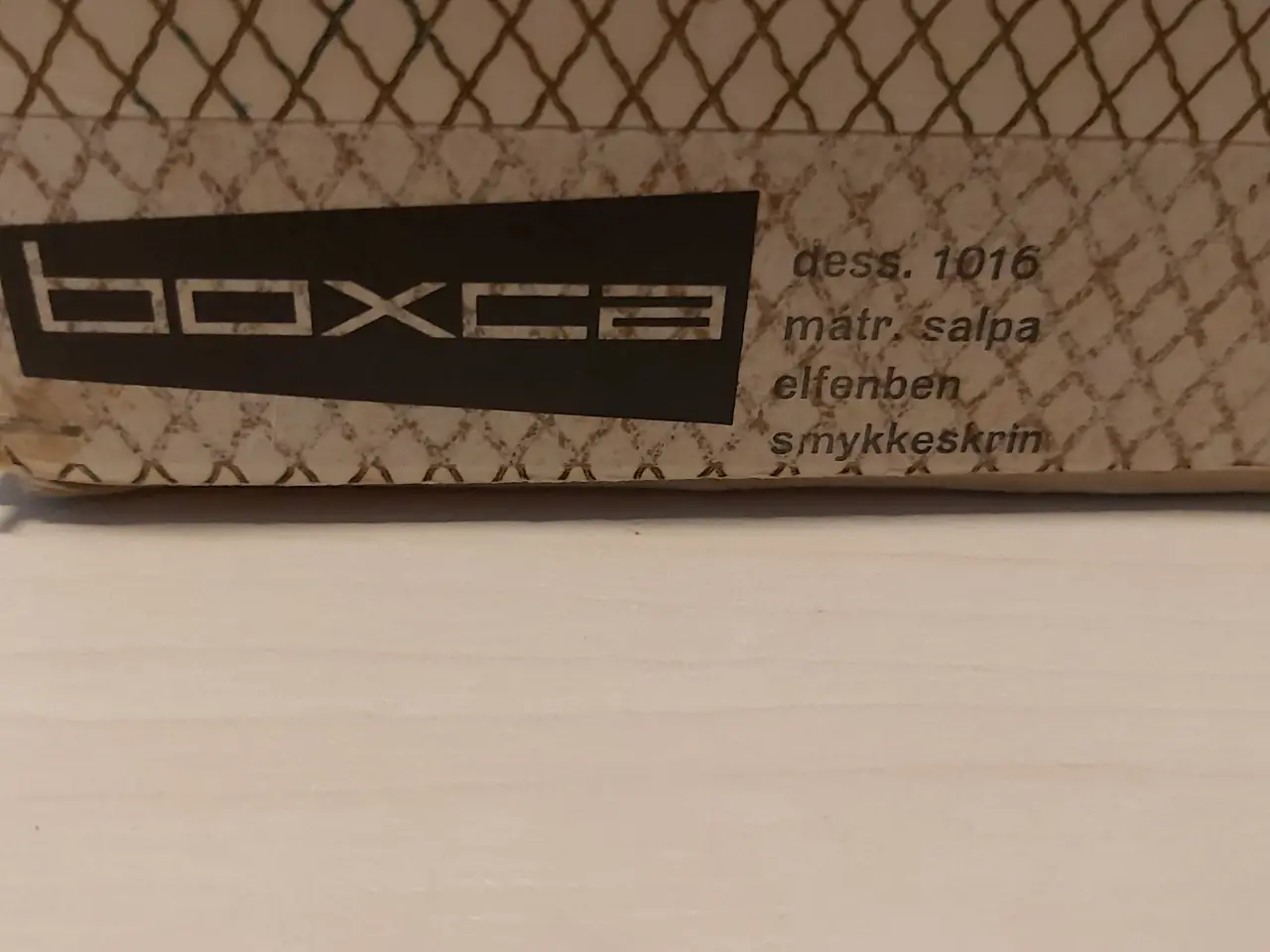 Billede 3 - Smykkeskrin fra boxca