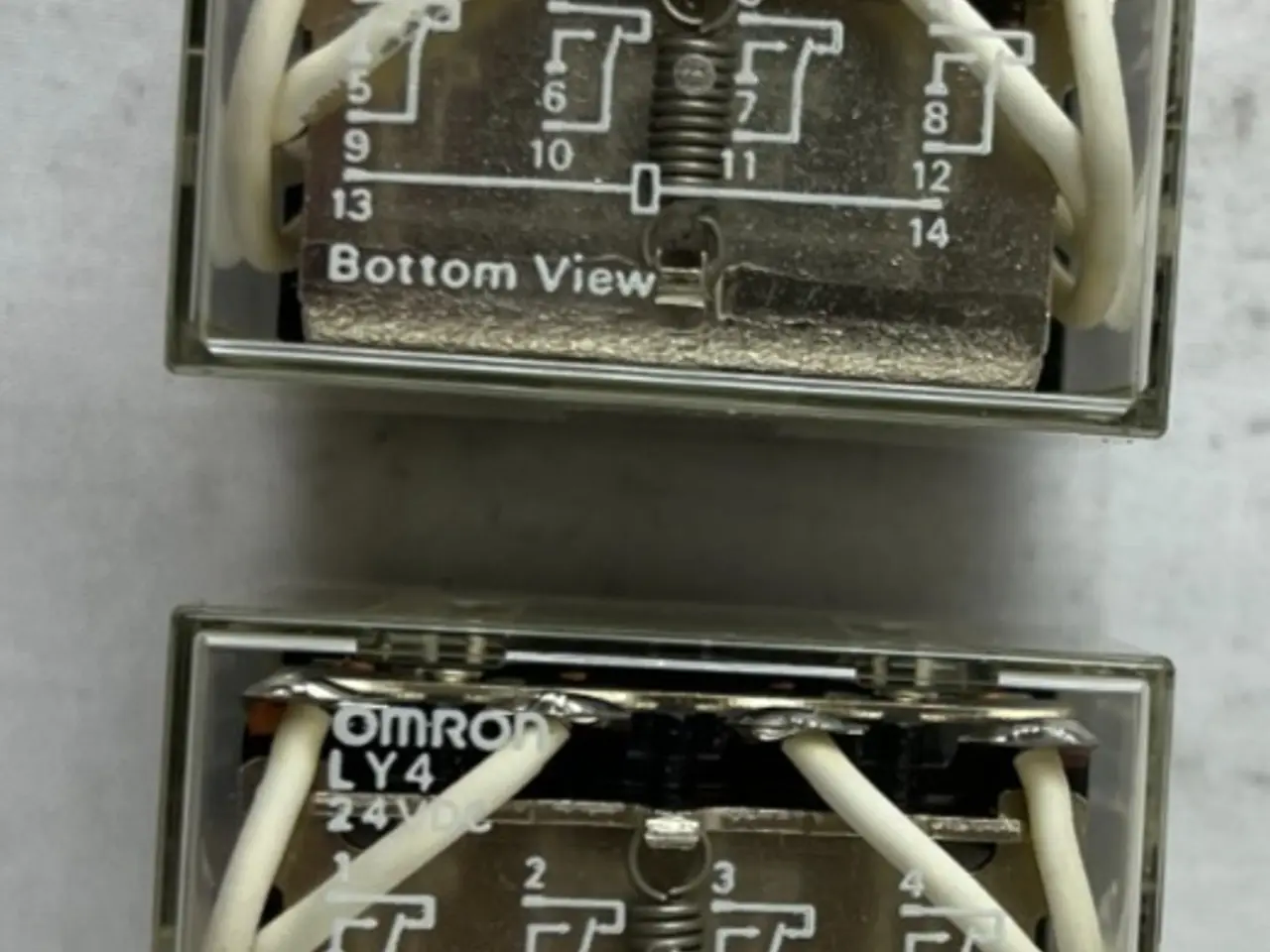 Billede 1 - Omron LY4 24VDC General Purpose relæ 4PDT Plug-In