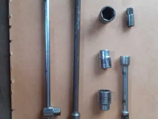 T0pnøgle dele 3/4"