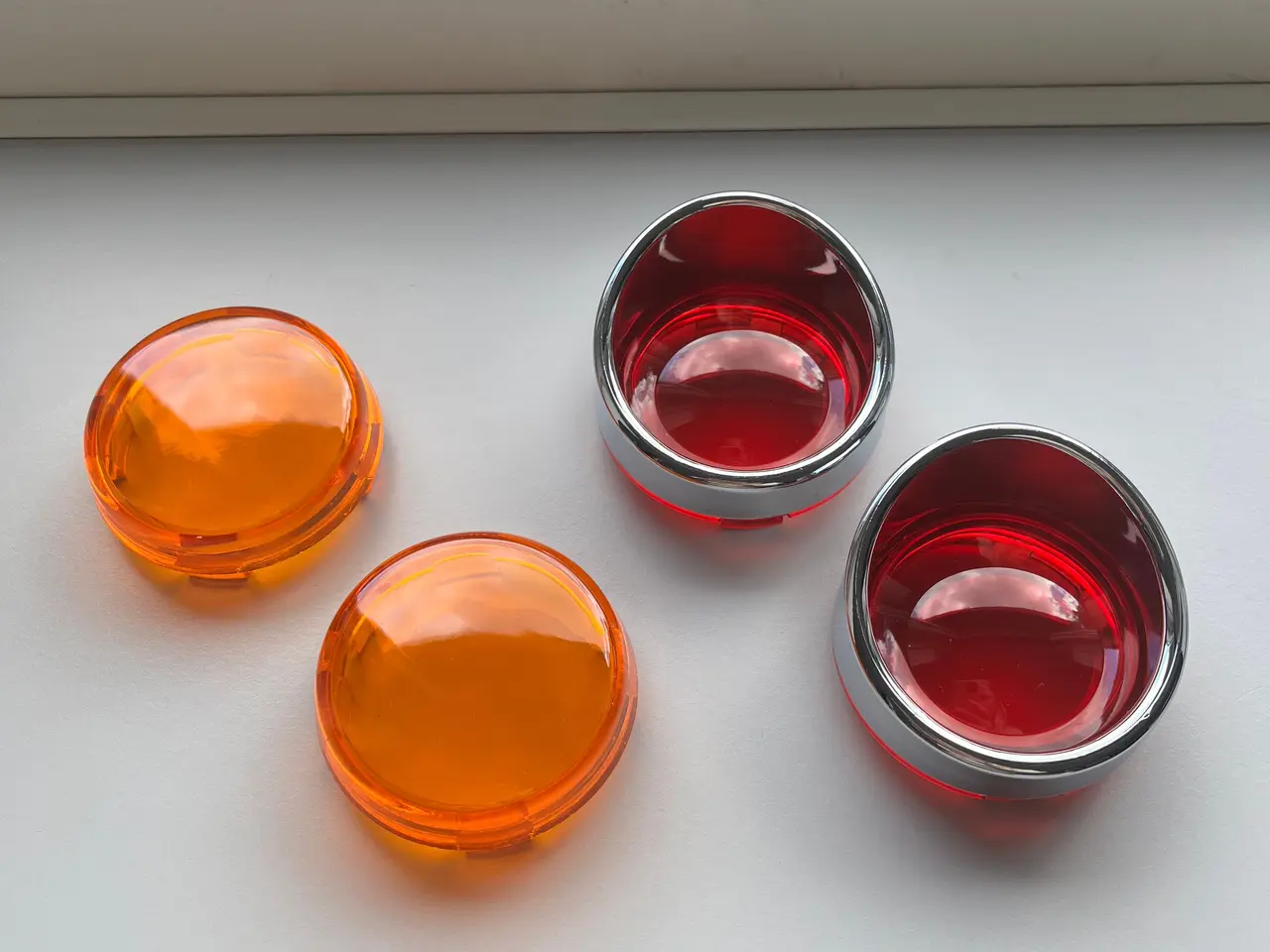 Billede 1 - Små blinklysglas til Harley-Davidson