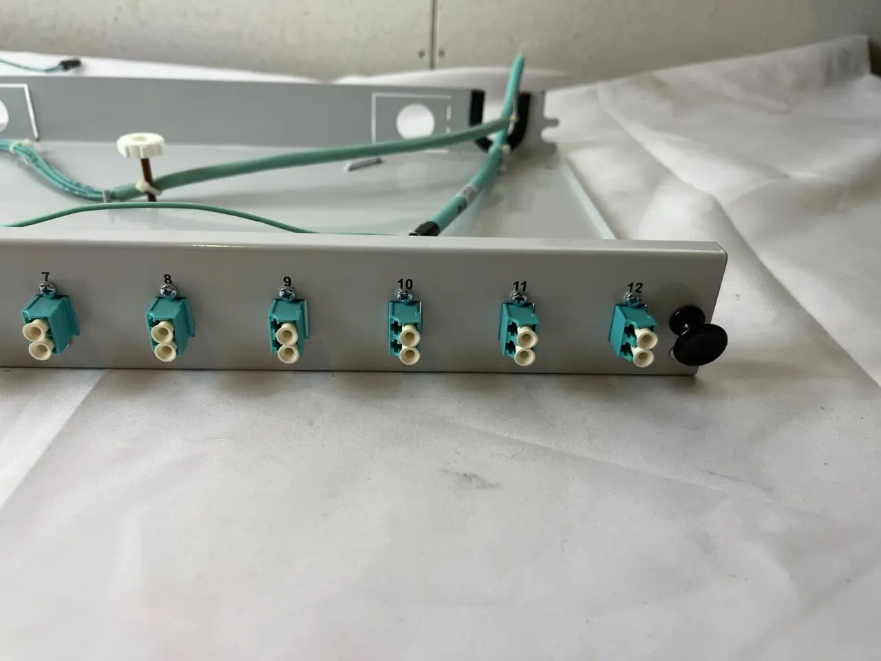 Billede 5 - 12 Port LC Duplex Fiber Optic Patch Panel Rack OM3