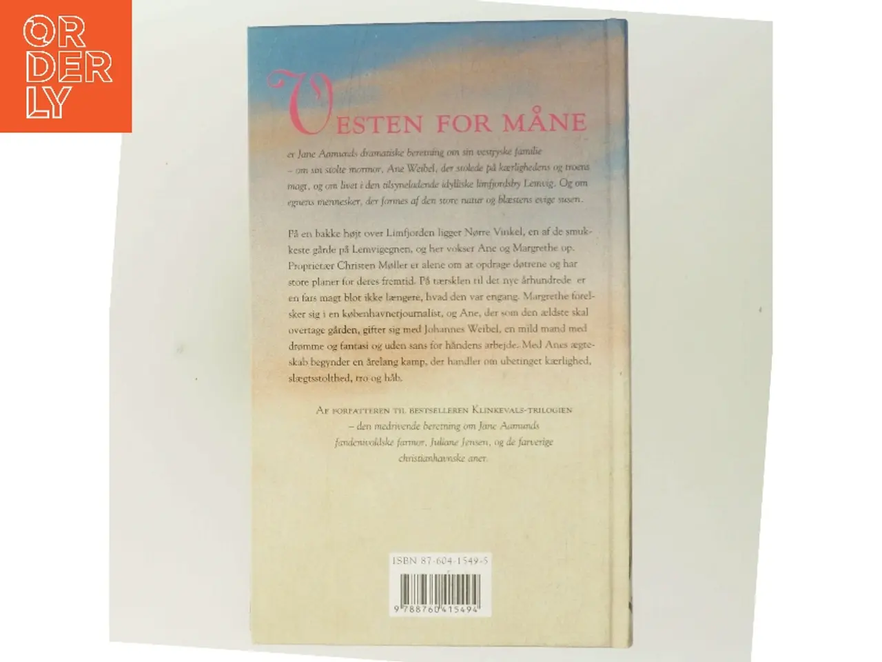 Billede 3 - Vesten for måne af Jane Aamund (Bog)