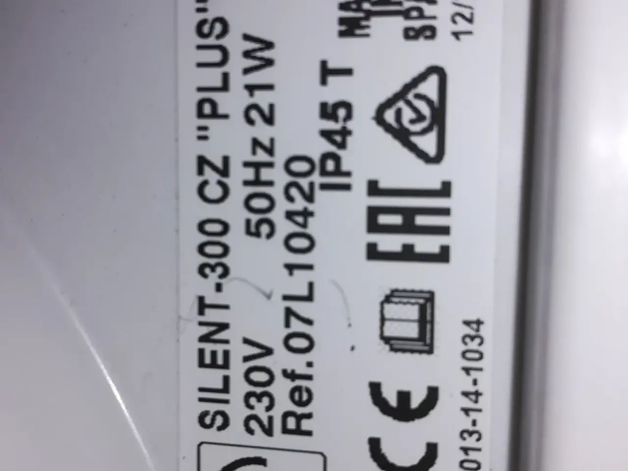 Billede 2 - Thermex Silent 300 CZ Plus