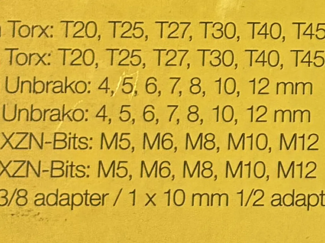 Billede 3 - Torx – Unbrako –XZN Bitsæt