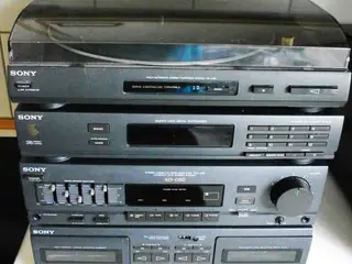 Sony HI-FI Anlæg med pladespiller