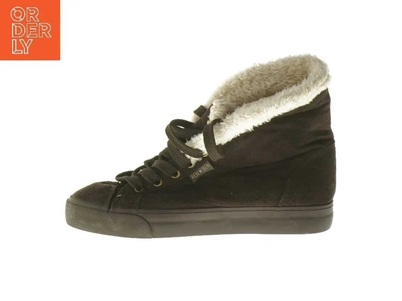 Billede 1 - Brune sneakers med foer fra Ren Ben (str. 37 )