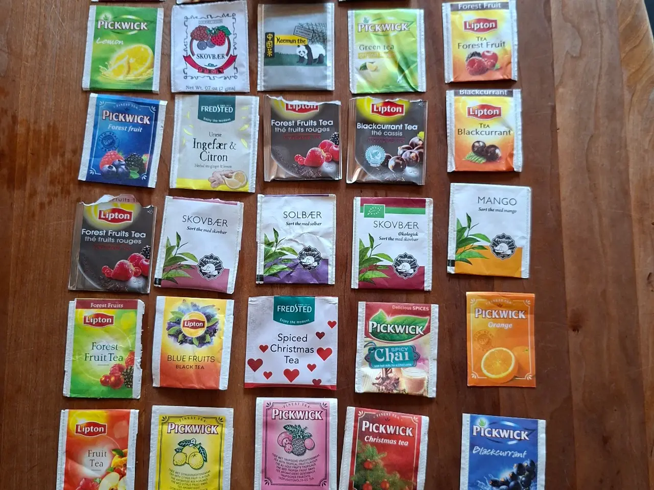 Billede 4 - Te brev samling
