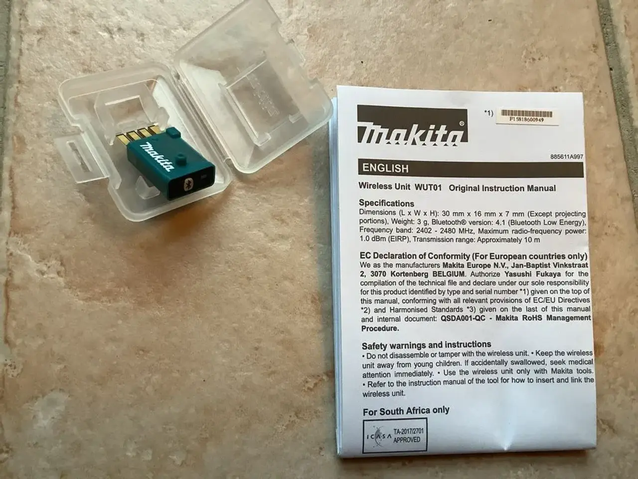 Billede 5 - Makita trådløs støvsuger start