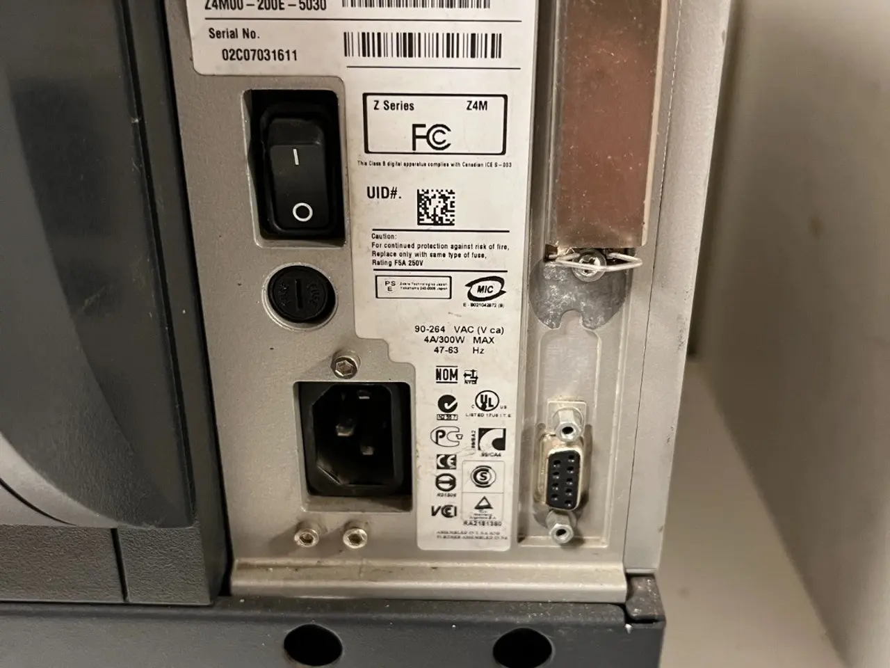 Billede 18 - Zebra Z4Mplus Z4M00-200E-5030 Thermal Label 203DPI