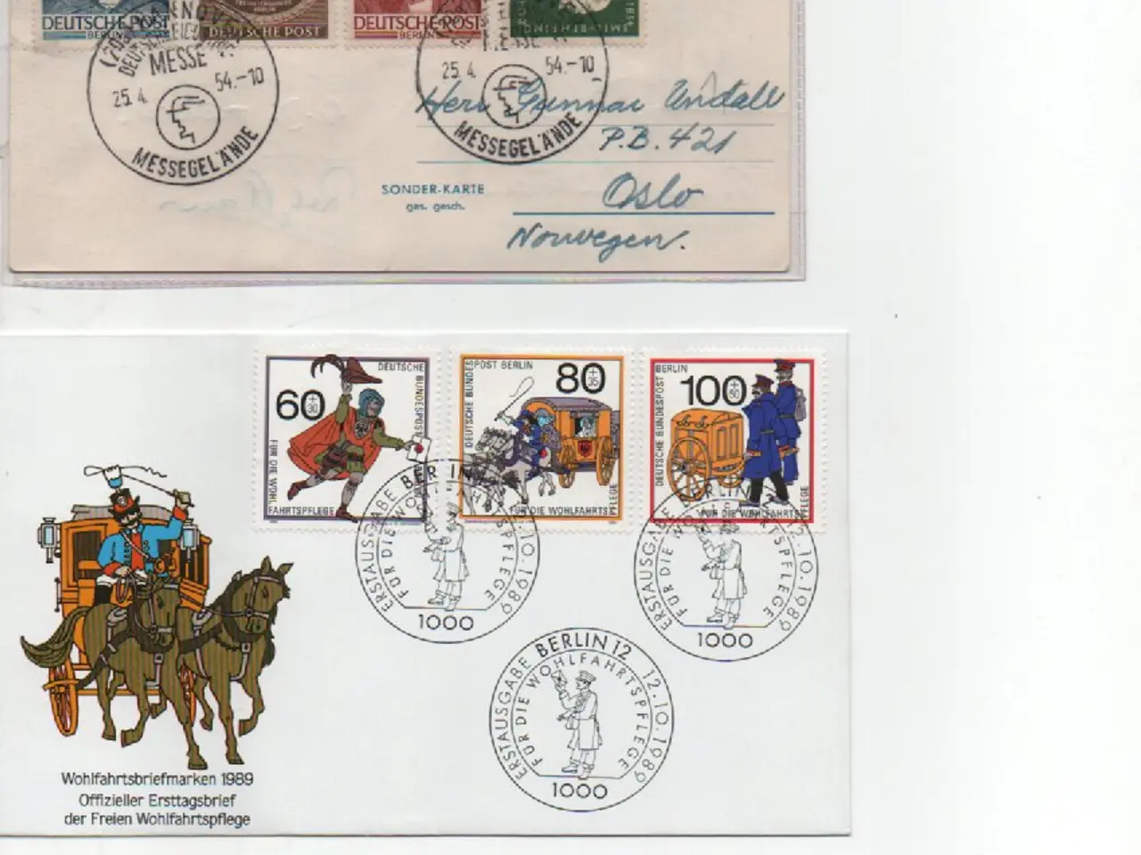 Billede 10 - Tysk samling af breve osv.