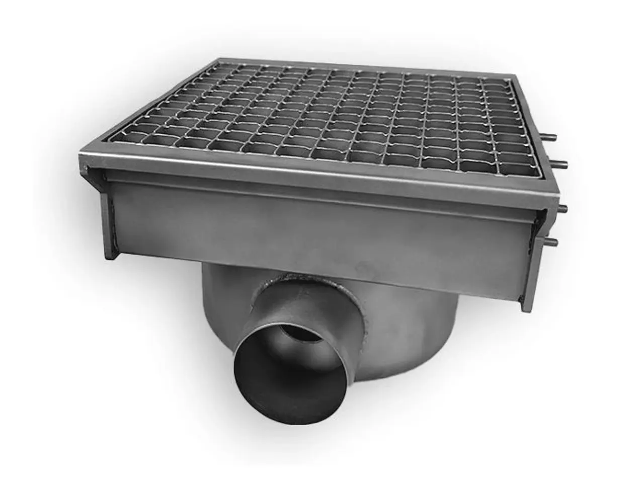 Billede 1 - Rustfrit Gulvafløb (300 x 265 mm) til Spalterende