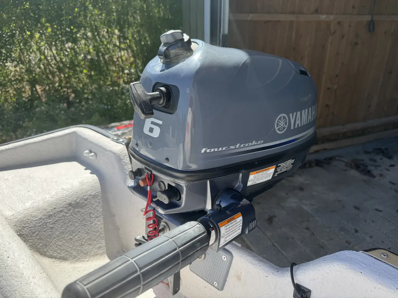 Billede 5 - HR400 jolle med Yamaha motor samt bådtrailer m.m.