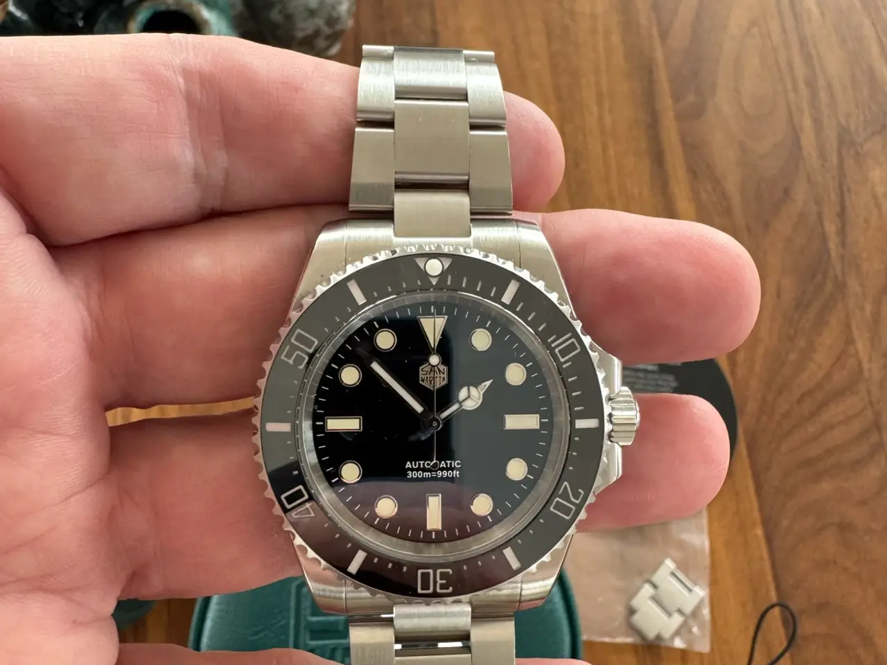 Billede 5 - Helt nyt San Martin Submariner ur