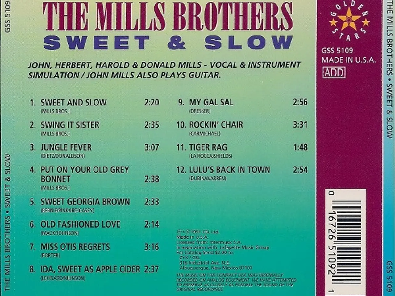 Billede 2 - The Mills Brothers – Sweet & Slow – CD