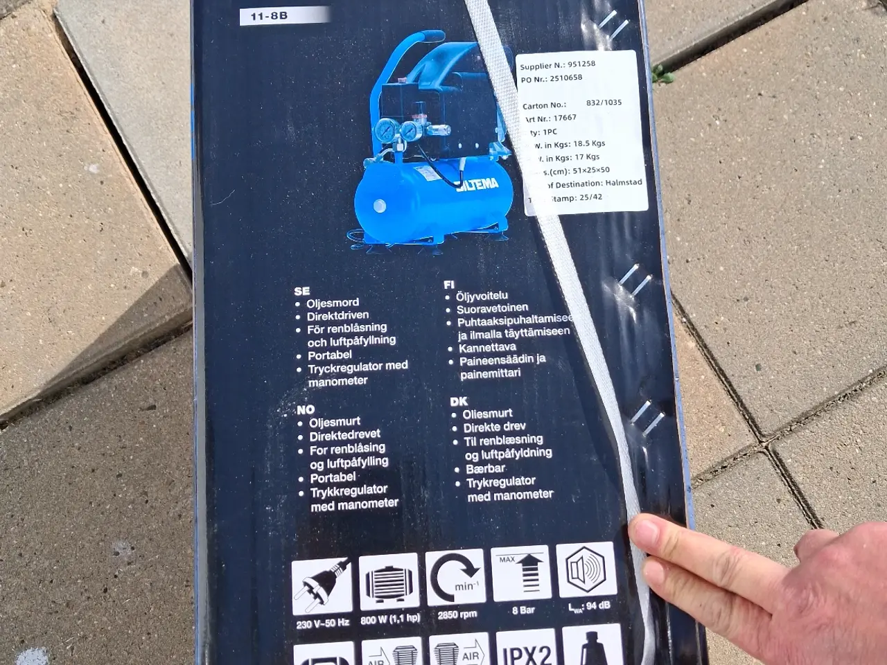 Billede 2 - Kompressor  8L
