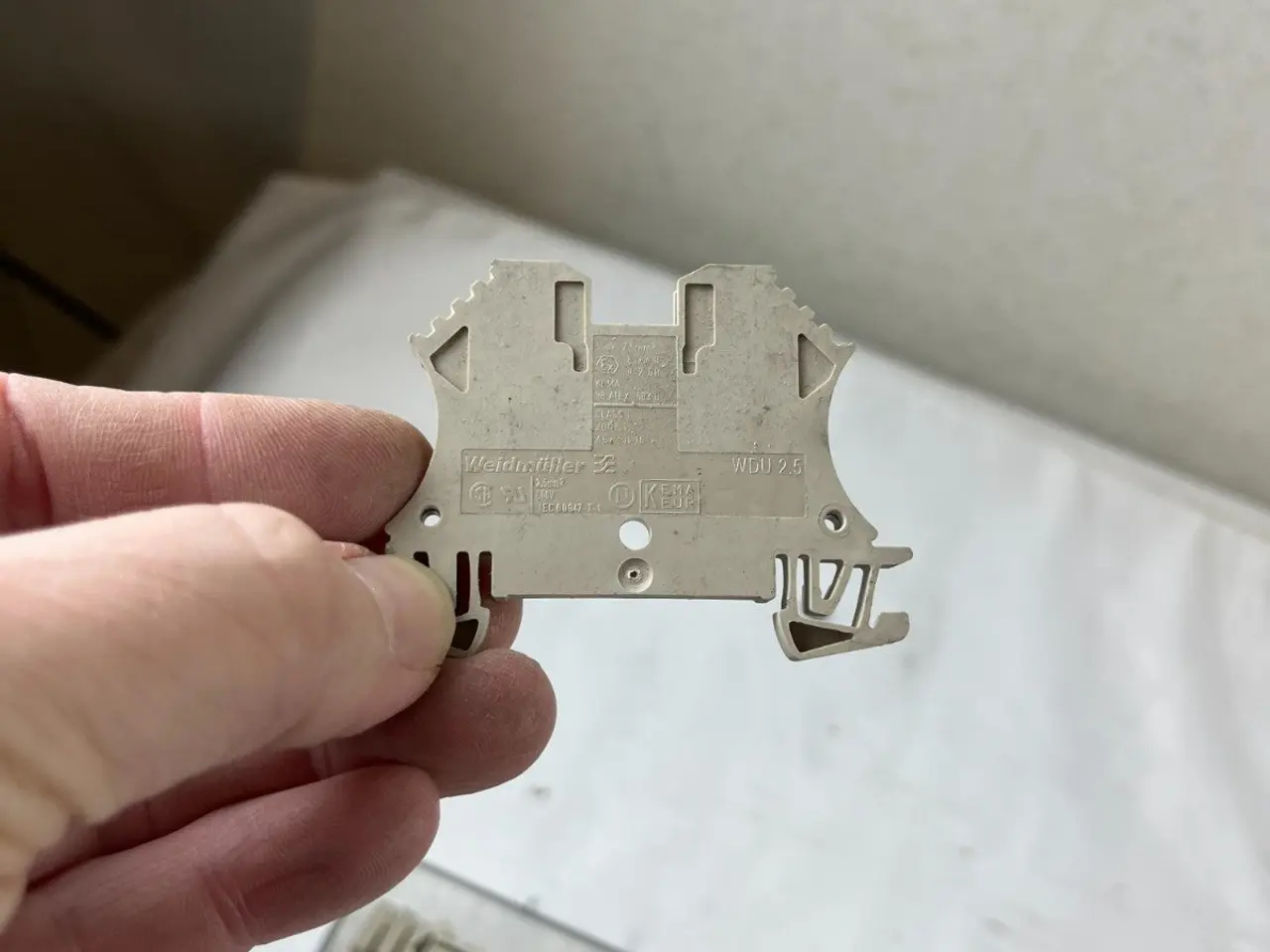 Billede 7 - Weidmüller WDU 2.5 DIN Rail Terminal Blocks parti