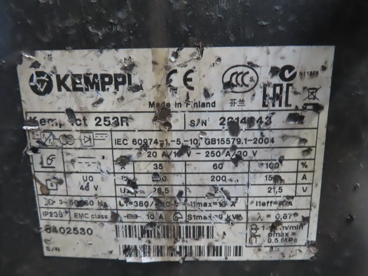 Billede 12 - Svejser KEMPPI KEMPACT 253 R
