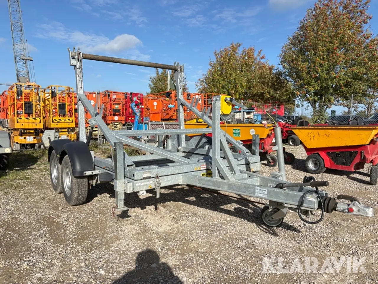 Billede 2 - Kabeltrailer Humbaur SRA 3500