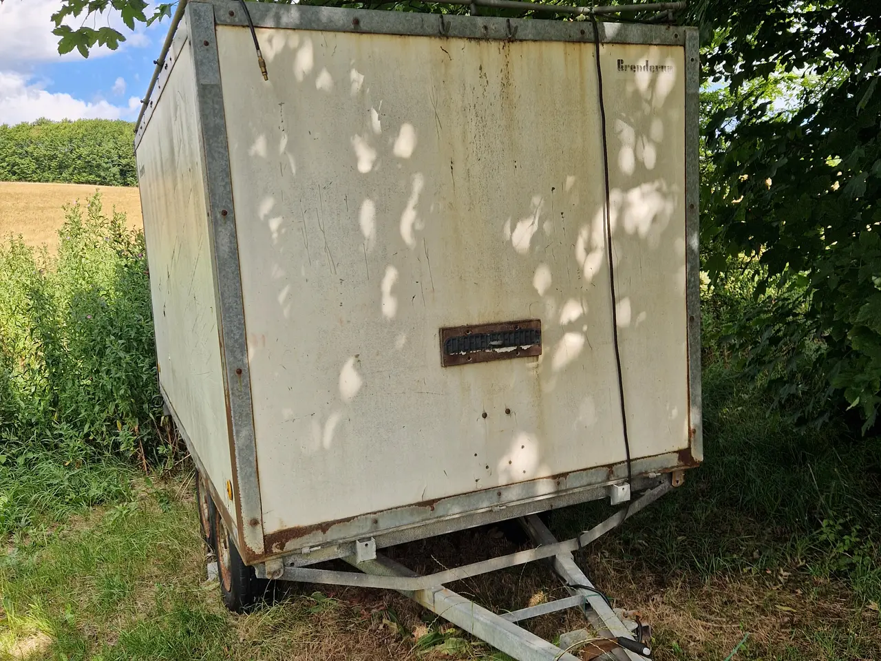 Billede 2 - Brenderup kassetrailer med kompressor i